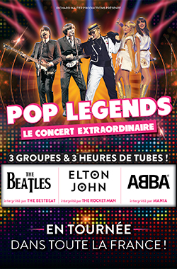 Le concert extraordinaire – Pop Legends