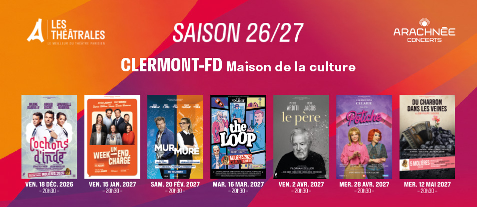 Les Théâtrales 2026/2027